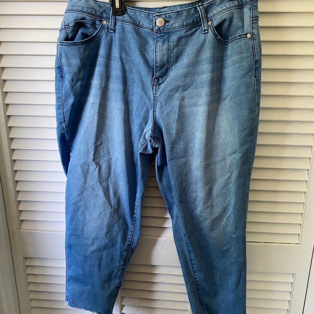 Cropped Jeans, 18W